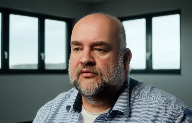 Peter Kömmelt in interview.